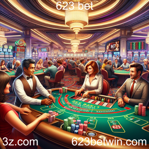 Experiência Imersiva com Jogos Ao Vivo na 623 Bet
